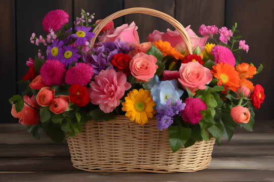 Realistic Flower Bouquet for Every Occasion - Generated by Generative AI