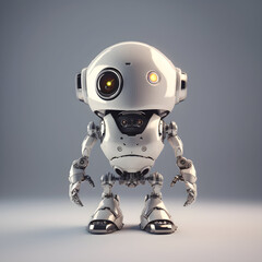 Futuristic AI Robot for Everyday Assistance made with Generative AI