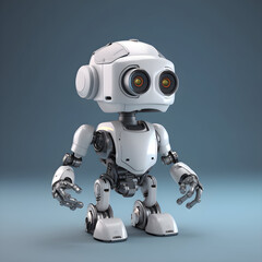 Futuristic AI Robot for Everyday Assistance made with Generative AI