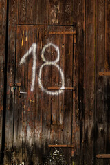 Door number 18