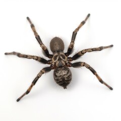 spider isolated on white background