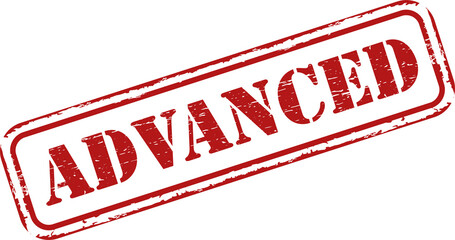 Advanced grunge rubber stamp