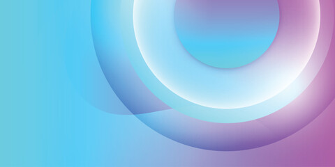 Pink and blue gradient template background.