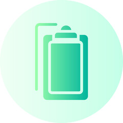 clipboard gradient icon