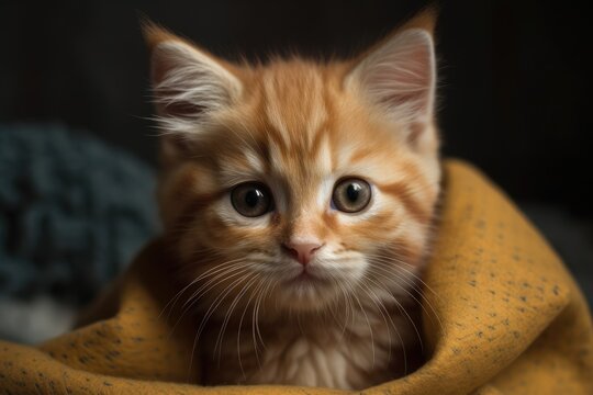 The world's cutest and most charming cat. Generative AI