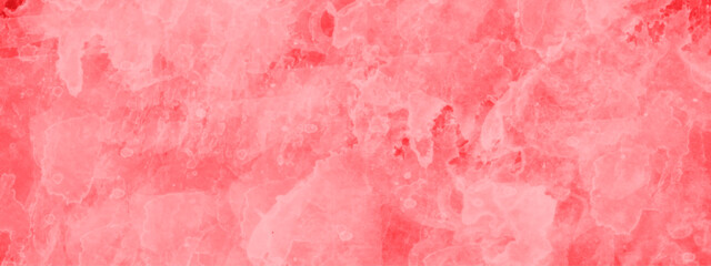 Abstract red watercolor background. Red paint texture on wall background.