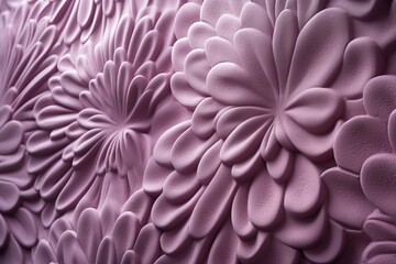  a close up of a pink flower wallpaper with many petals on the petals and petals on the petals of the flower, and the petals on the wall.  generative ai