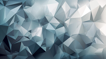 Vector abstract gray, triangles background. - Generative Ai -  Pattern, shape, design, graphic, modern, contemporary, creative, digital, minimalistic, future.