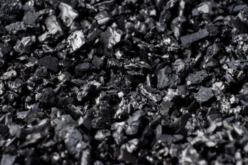 Background of coal rocks texture