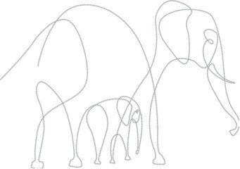 One Line Animal Drawings: Chic and Minimalistic Line Art Designs for Your T-Shirt Collection. Elevate Your Style with Chain, Sequin, Bead, or Machine Embroidery and Vector Art