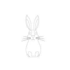 easter bunny with egg