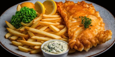 fish and chips, generative ai