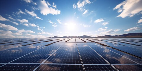 photovoltaic solar panel plates, generative ai