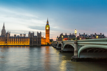 Fototapeta premium Big Ben in London at night