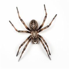 spider isolated on white background