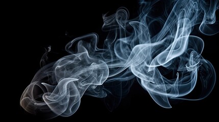 abstarct smoke swirls, generative ai