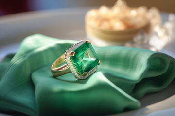 Green Turquoise Ring