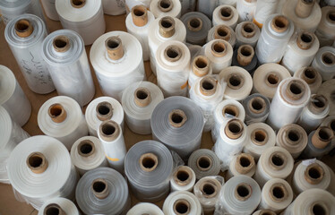 the factory of transparent plastic sheet roll