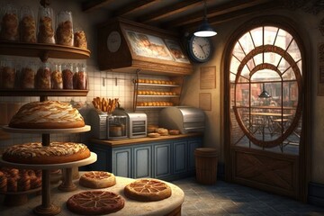 Bakery Shop Interior
