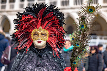 Obraz na płótnie Canvas Karneval in Venedig Italien