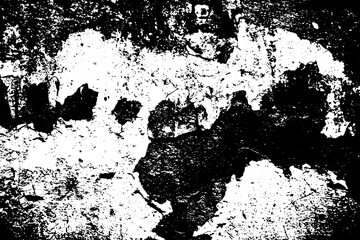 Rustic grunge texture with grain and stains. Abstract noise background. PNG graphic illustration with transparent background.
