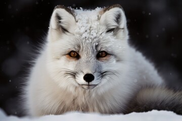 A little fox that is native to the Arctic parts of the Northern Hemisphere and is widespread throughout the Arctic tundra biome is the Arctic fox (Vulpes lagopus), often known as the white, polar, or