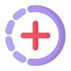 Fototapeta premium Story Post Flat Icon