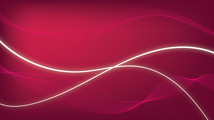 Abstract background with flowing lines design
Abstract red and white wave  background illustration  design