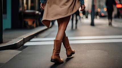 People walking in the city