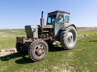 An old soviet machine which is about 50 years old.