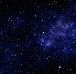 Obraz premium The Spectacular Night Sky: A Universe Filled with Stars, Nebulae, and Galaxies