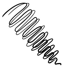 doodle wind illustration vector handrawn style