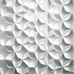 ffset white irregular organic rounded grid shape geometrical background wallpaper banner pattern Generative AI