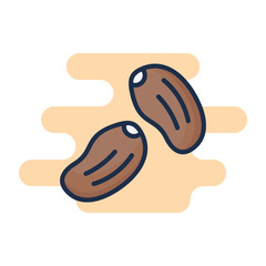Dates icon. Suitable for Web Page, Mobile App, UI, UX and GUI design.
