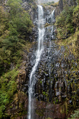 Waterfall in the Madeira mountains