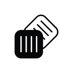 Biscuit icon. Suitable for Web Page, Mobile App, UI, UX and GUI design.