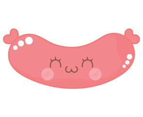 kawaii sausage design