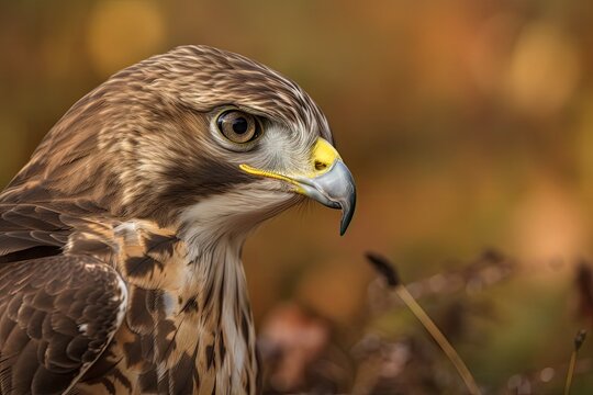The Common Buzzard (Buteo buteo) is a medium to big bird of prey found throughout Europe and Asia. Generative AI