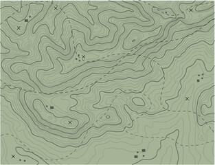 Abstract topographic map background - 587113969