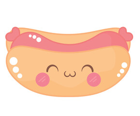 kawaii hot dog