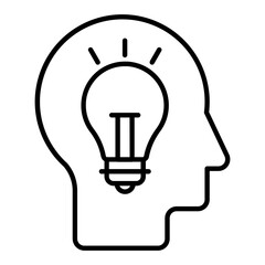 Business Intelligence Outline Icon