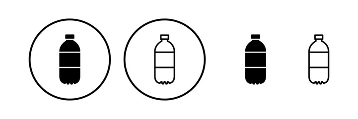 bottle icon vector. bottle icon in trendy flat design