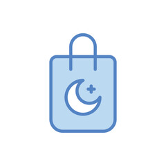 Bag icon. Suitable for Web Page, Mobile App, UI, UX and GUI design.