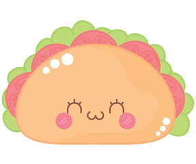 kawaii taco design