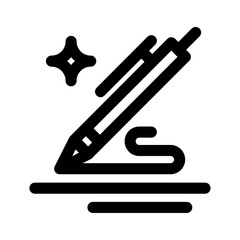 equipment finance icon with black outline style. finance, world, business, icon, money, symbol, global. Vector illustration
