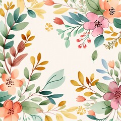 _little_floral_background generated ai