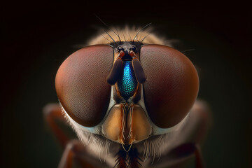 amazing macro photography of a Horsefly - Tabanidae
