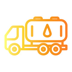 gas truck icon