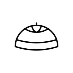 Obraz premium Hat icon. Suitable for Web Page, Mobile App, UI, UX and GUI design.