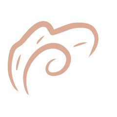 Flourism Swirl Vector